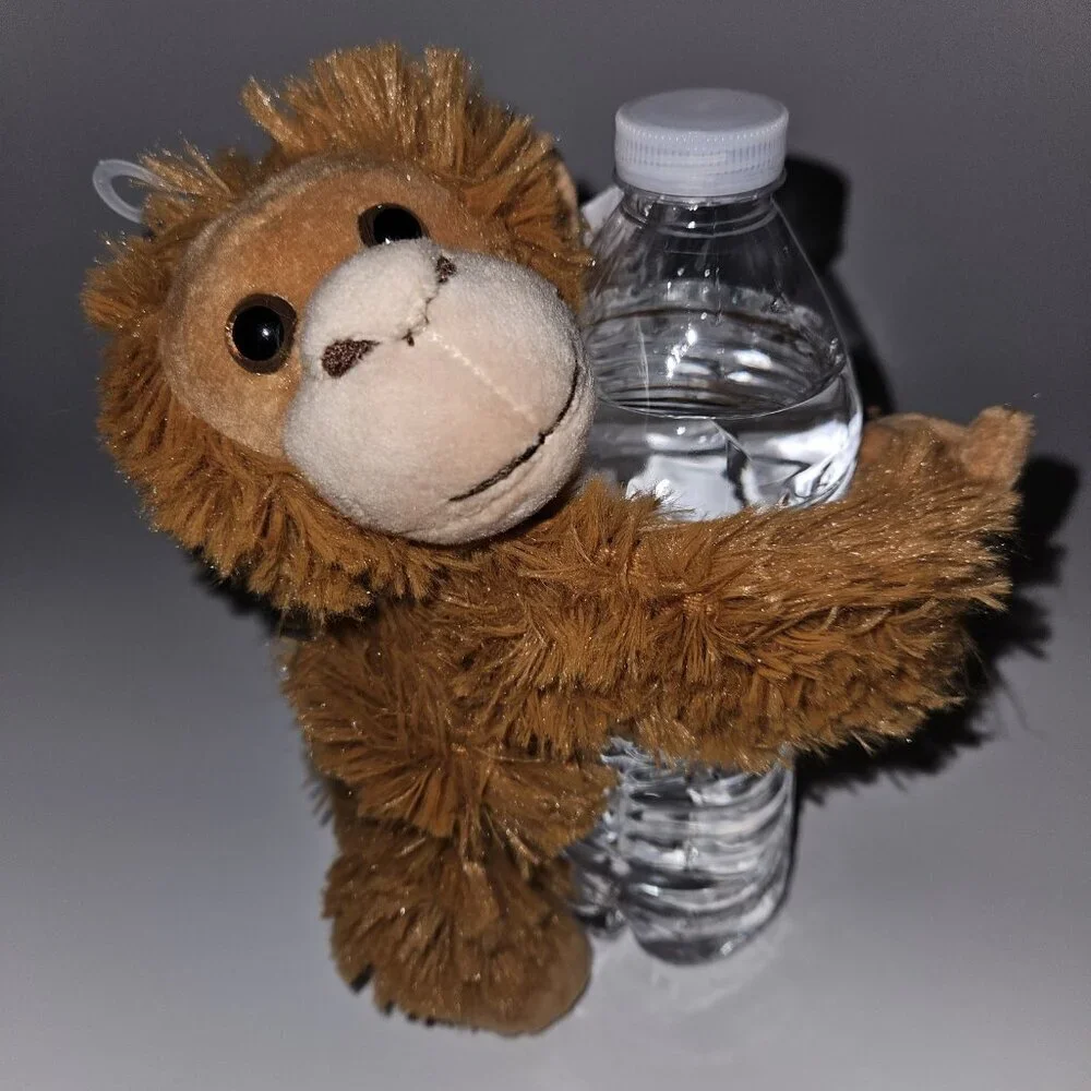 2 Wild Republic Brown Huggers Orangutan Plush Lot 7